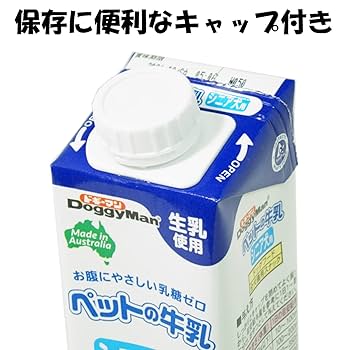 Amazon | ドギーマン ペットの牛乳 シニア犬用 250ml×24本